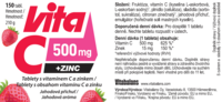 Vita-C + Zinc_500 mg_N150 label