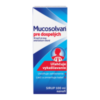 Mucosolvan pre dospelych SK