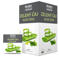 Zelený čaj s Aloe Vera 20x1,5 g
