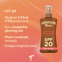 Hawaiian Tropic Oil SPF20 (Glowing Protection)2. Y302226600 Bullet Point Image