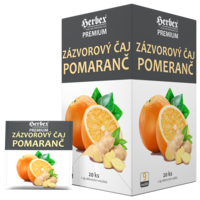 Zázvorový ƒaj pomeranƒ 40 g