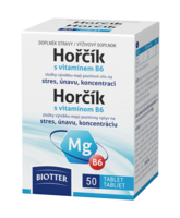 Biotter Hořčík + Vit. B6 50 tbl. malá krabička