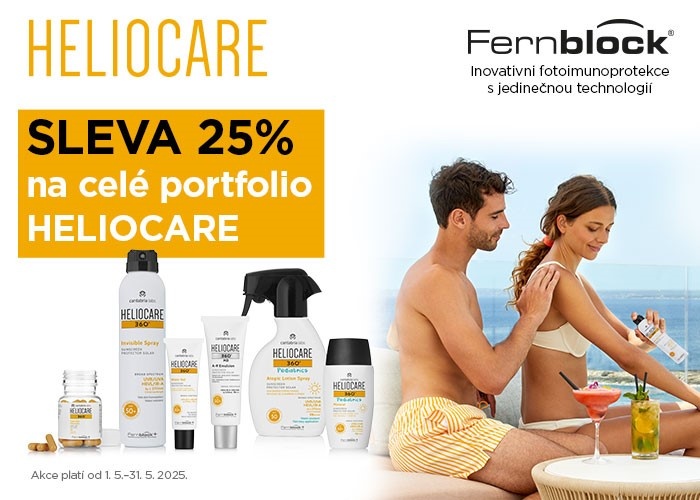 Heliocare sleva 25 %