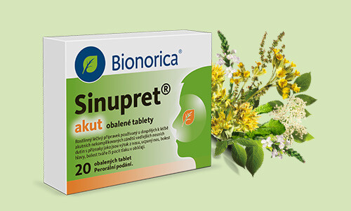 sinupret_akut_odstavec_davkovani