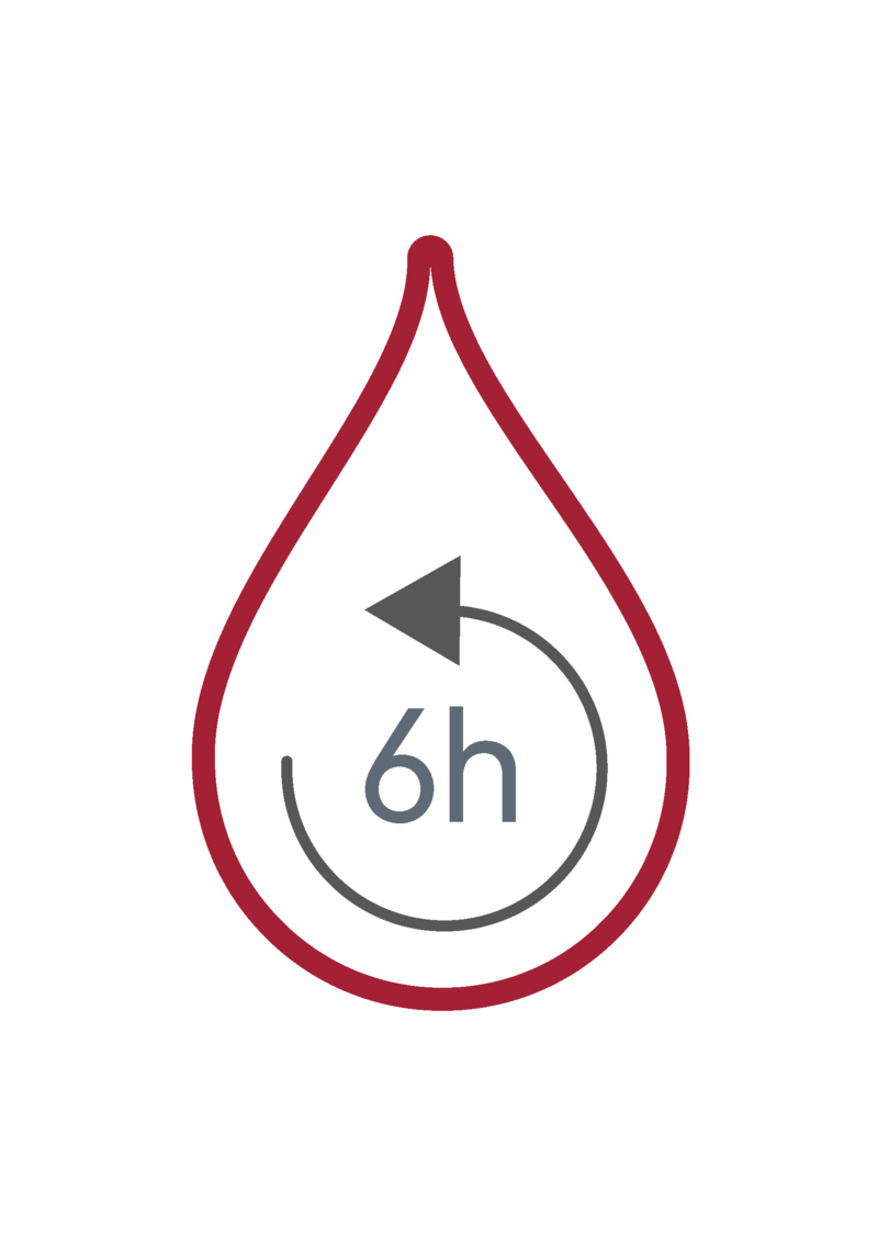 Hydratation 6h