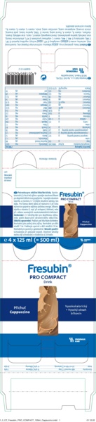 Příbalový leták (SUKL) - Fresubin Pro Compact Drink Cappucc.por.sol.4x125ml