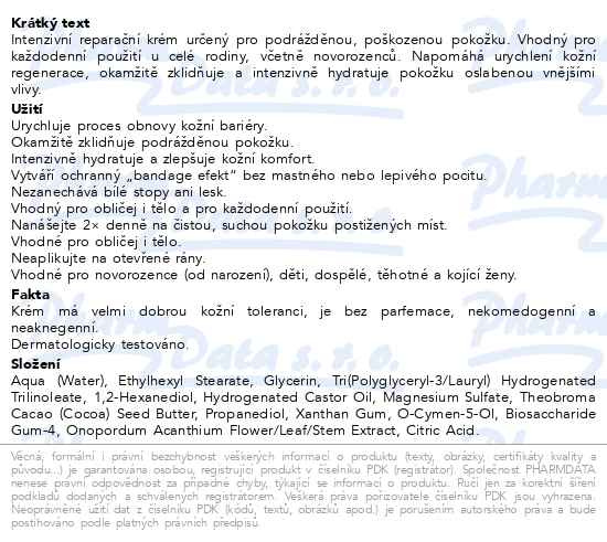 Příbalový leták - ISISPHARMA Cicapro Cream 40ml
