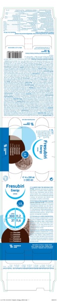 Příbalový leták (SUKL) - Fresubin Energy drink čokoláda por.sol.4x200ml