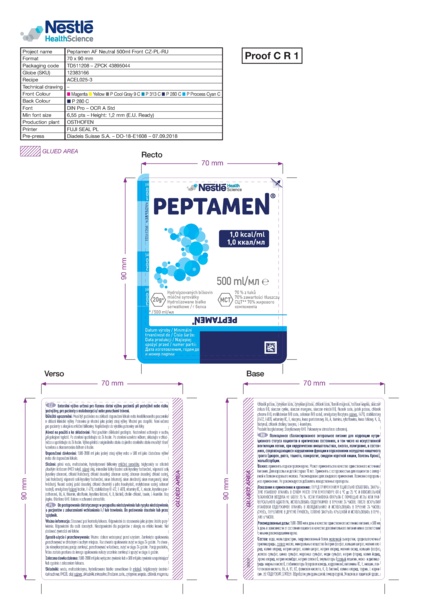 Příbalový leták (SUKL) - Peptamen Neutrální por.sol.1x500ml