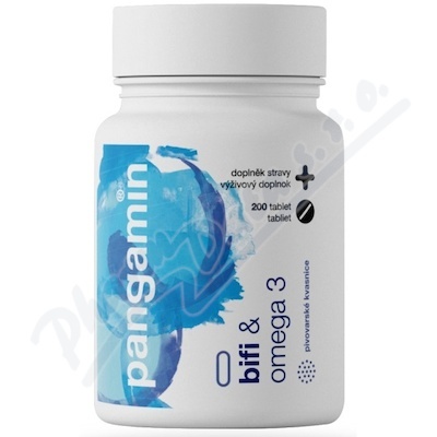 Pangamin Bifi + Omega3 tbl.200