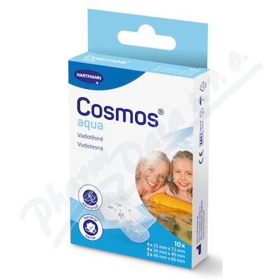 COSMOS náplasti Do vody 3 vel. 10ks (Aqua)