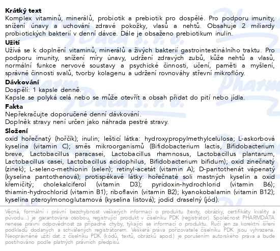 Příbalový leták - AlpexaVit PROBIO 18+ tob.30
