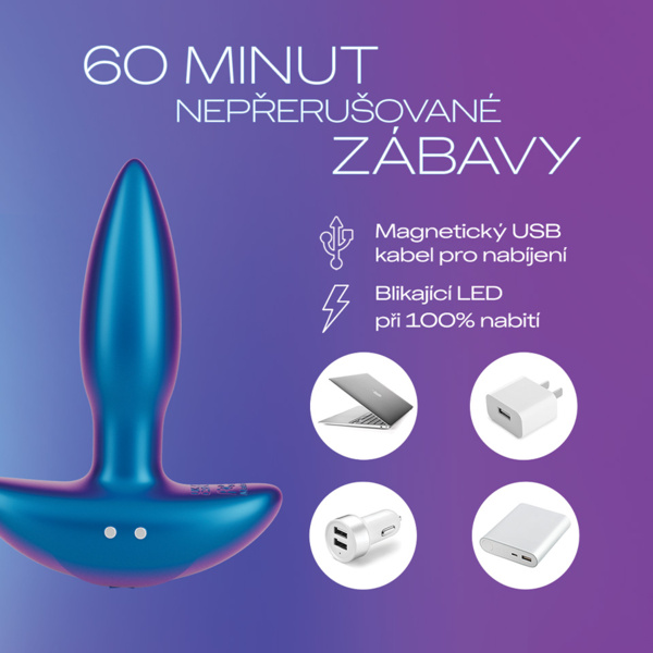 5900627107562 DUREX Plax Vibrační anální kolík 7