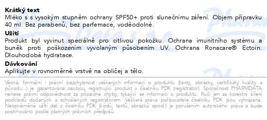 Příbalový leták - ISISPHARMA Uveblock Invisible Fluid SPF50+ 40ml