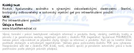 Příbalový leták - PROmovia 4 80mg Hyaluronát sodný injekce 4ml