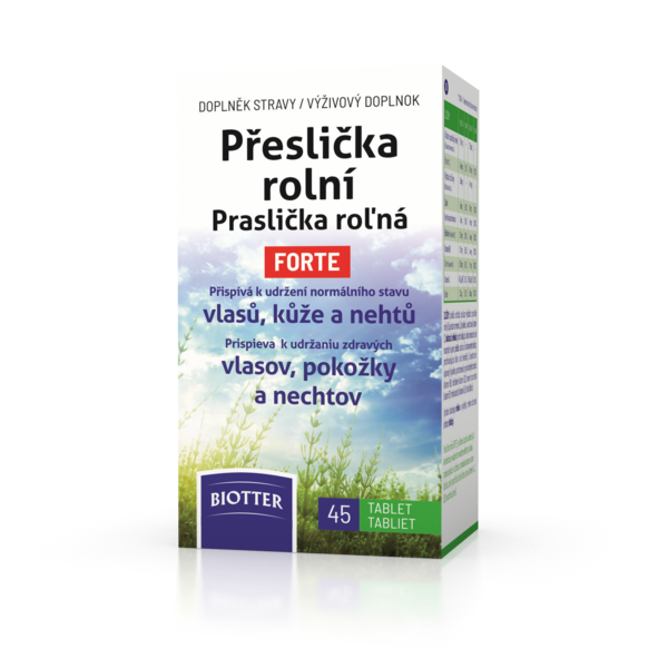 Biotter Přeslička rolní 45 tbl. nový