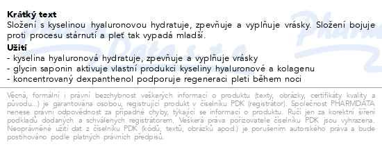Příbalový leták - Eucerin HYALURON-FILLER+3xEFFECT noč.kr.refill50ml