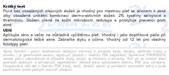 Příbalový leták - Eucerin DermoPure CLINICAL fluid s troj.účin.40ml