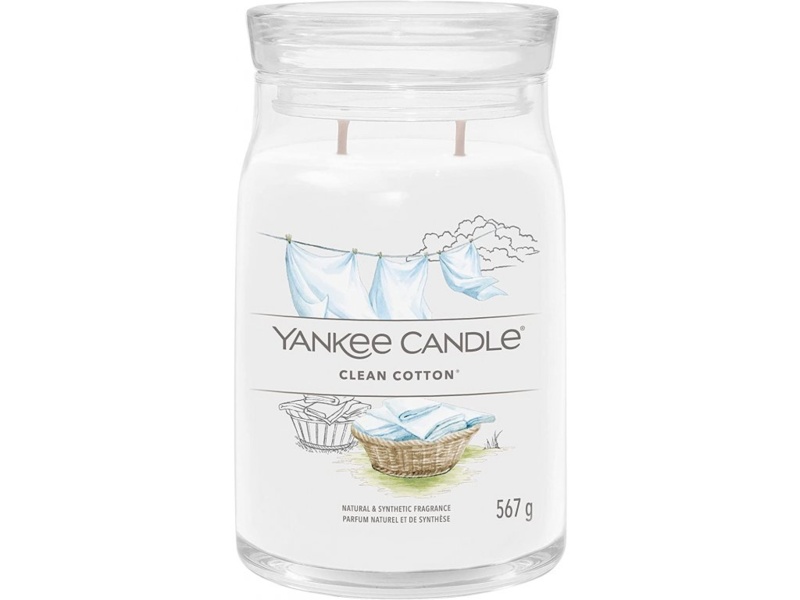 5038581128740    YC SIGNATURE LARGE JAR CLEAN COTTON