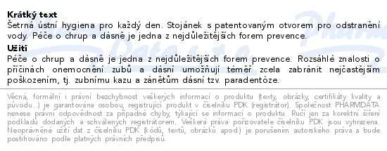 Příbalový leták - SOFTdent Butterfly dětský zubní kartáček mix barev 2ks