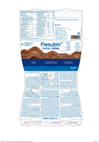 Příbalový leták (SUKL) - Fresubin 2 kcal Creme Čokoláda por.sol.4x125g