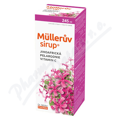 Müllerův sirup s jihoafr.pelargonií a vit.C 245ml