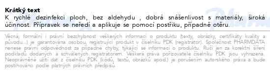 Příbalový leták - Mikrozid liquid 1litr