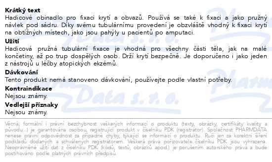Příbalový leták - Tubifast Blue 10 2-way 7.5cmx10m