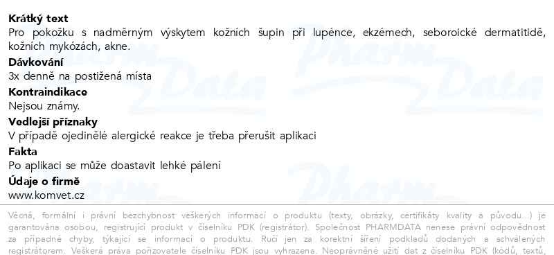 Příbalový leták - SKIN-CAP 50ml krém