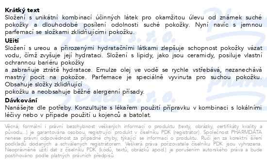 Příbalový leták - EUCERIN UreaRepair těl.mléko 5% parfemované 400ml