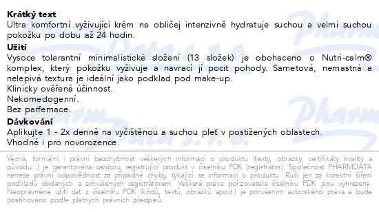 Příbalový leták - ISISPHARMA SECALIA Face cream 40ml