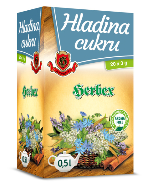 Hladina cukru 20x3g