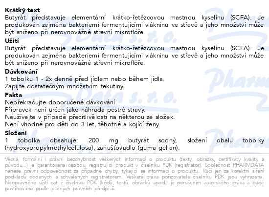 Příbalový leták - Favea Butyrate Infusion tob.30