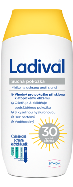 LADIVAL SUCHÁ POKOŽKA MLÉKO OF30