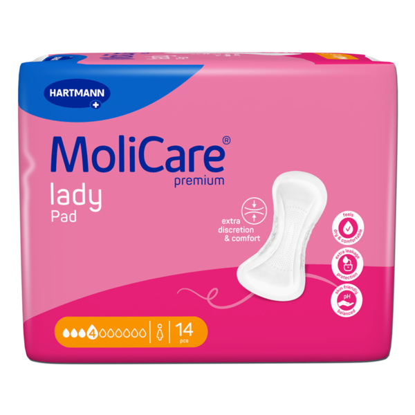 Packshot-frontal-MoliCare-Premium-lady-pad-4-Drops-14-pieces