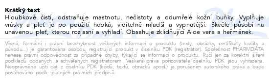 Příbalový leták - KESEM Exfoliační gel s 24K zlatem 50 ml