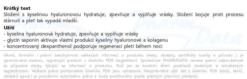 Příbalový leták - Eucerin HYALURON-FILLER+3x EFFECT noční krém 50ml