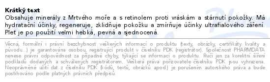 Příbalový leták - KESEM Denní pleťový krém IZRAELSKÝ ZÁZRAK 50 ml