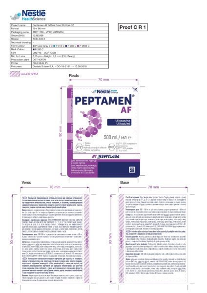 Příbalový leták (SUKL) - Peptamen AF por.sol.12x500ml