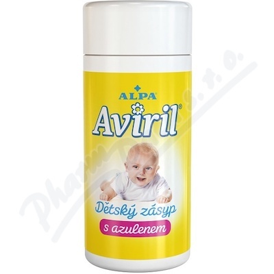 Aviril dětský zásyp s azulenem sypačka 100g