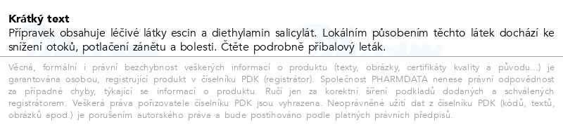 Příbalový leták - Reparil-Gel N 10mg/g+50mg/g gel 40g I
