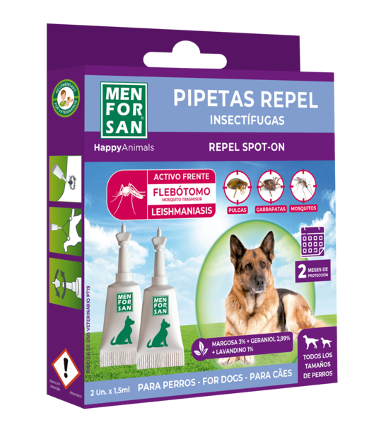 Dog spot-on (front)