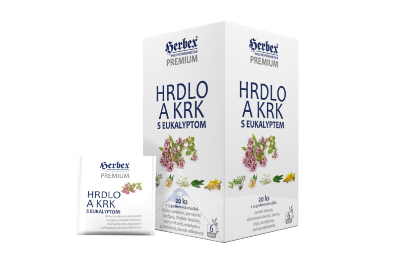 Hrdlo a krk s eukalyptem 30g