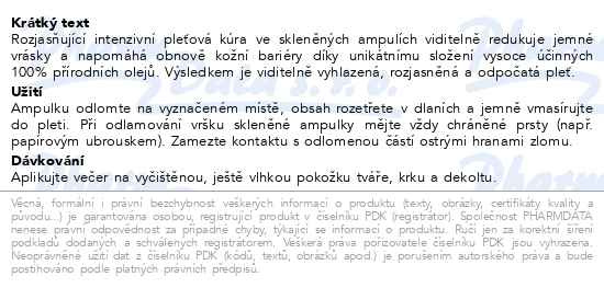 Příbalový leták - WELEDA Skin Repair 7 denní intenzivní kúra Divoká růže amp.7x0.8ml