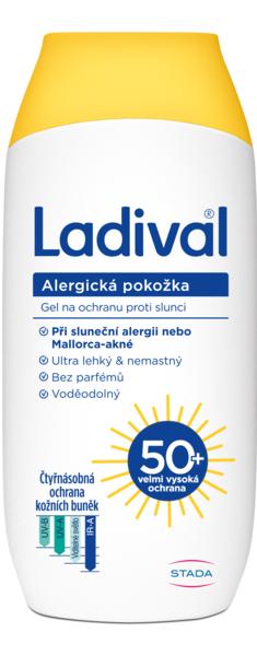 LADIVAL ALERGICKÁ POKOŽKA GEL OF50+
