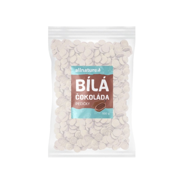 allnature-bila-cokolada-pecicky-500-g