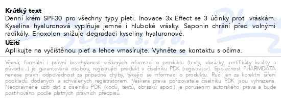 Příbalový leták - Eucerin HYALURON-FIL.+3xEF.den.kr.SPF30refill 50ml