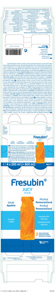 Příbalový leták (SUKL) - Fresubin Jucy Drink pomerančová por.sol.4x200ml