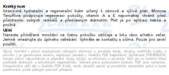 Příbalový leták - SKINDERMA Moiusturizing Cream 50ml