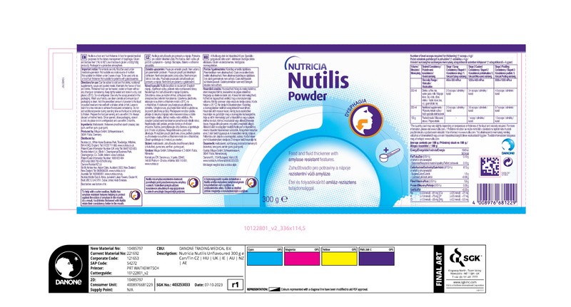 Příbalový leták (SUKL) - Nutilis Powder por. plv. 1x300g NOVÝ
